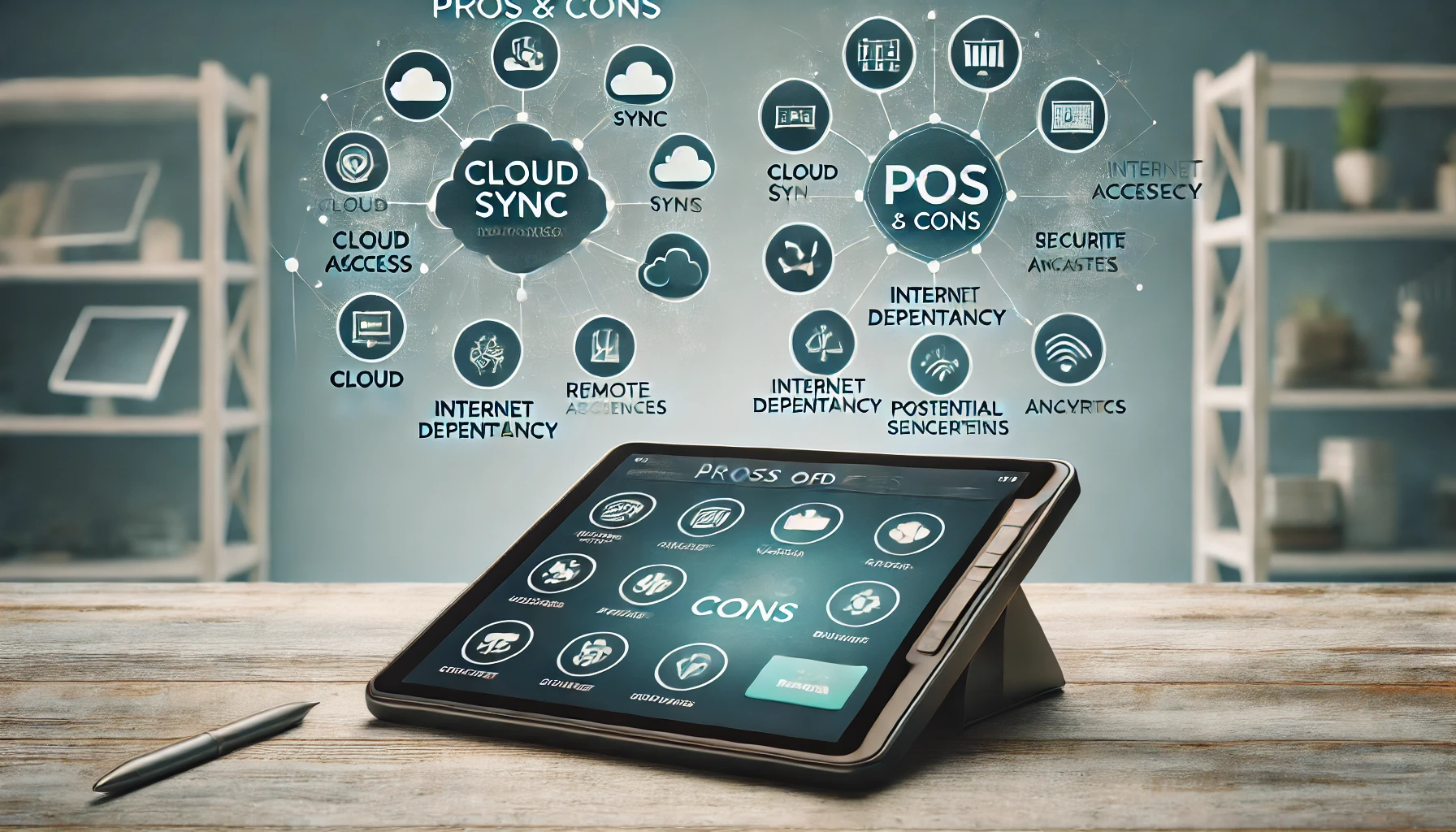 Pros and Cons of Online Cloud-Based POS Systems